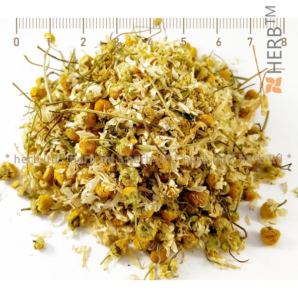 chamomile herb, chamomile herb treatment, bulk herb, chamomile for anti-inflammatory and emollient action