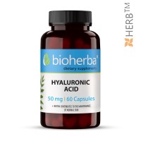 Hyaluronic acid, Bioherba, 60 Capsules, 50 mg
