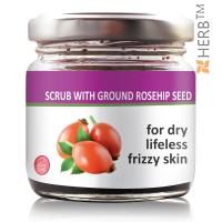 Scrub for face and body with finely ground rosehip Seeds (from Bulgarian rosehip), RADIKA, 100ml