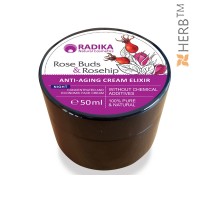 Night Anti-Age cream with Rose Buds and Rosehip, RADIKA, 50 ml