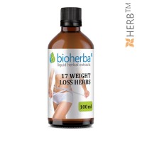 17 Weight loss herbs, Tincture 100ml.
