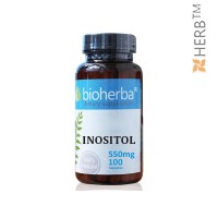 Inositol, Bioherba, 100 Capsules, 550 mg