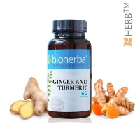 Ginger And Turmeric, 310mg x 60 Capsules