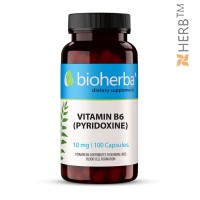 витамин b-6,пиридоксин, капсули, биохерба р