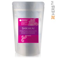 shikakay powder, hair cleanser, scalp, hair, ayurveda, natural henna, hair mask, healthy hair, herbal powder, shikakay, radika