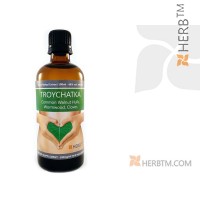 TROYCHATKA Tincture 100 ml - Worm and Parasite Detox, Cleanse, Hulda Clark Recipe by HERB TM