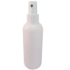 plastic bottle, bottle, spray, cap, white