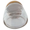 glass jar, transparent, cap 