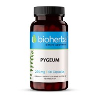 Pygeum (Bark), Pygeum africanum, Bioherba, 100 Capsules, 270 mg in each capsule ( total 27 000 mg )