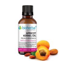 Apricot Kernel Oil, Prunus armeniaca, 50ml