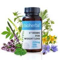 17 Herbs for weight loss pills, 100 capsules, 220 mg