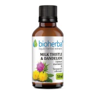 Bioherba Milk Thistle & Dandelion, Tincture 50ml