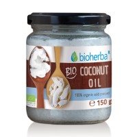 Coconut oil 100%, cold pressed 150g