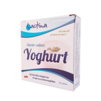 NATURAL YEAST FOR BULGARIAN YOGHOURT, YOGHURT, Lactina 10 g,> 100000000 live bacteria Lactobacillus bulgaricus