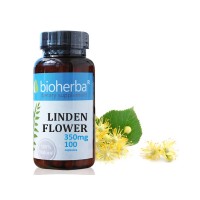 Linden Flower, Bioherba, 100 Capsules, 350 mg