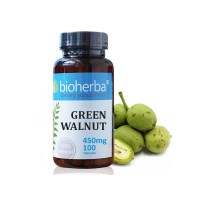 Green Walnut, Bioherba, 100 Capsules, 450 mg