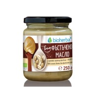 Organic Peanut Butter 100% with crunchy peanuts CRUNCHY, 250g