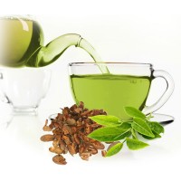 Green Tea with Cocoa Filling, Herbal Tea Blend, HERB TM