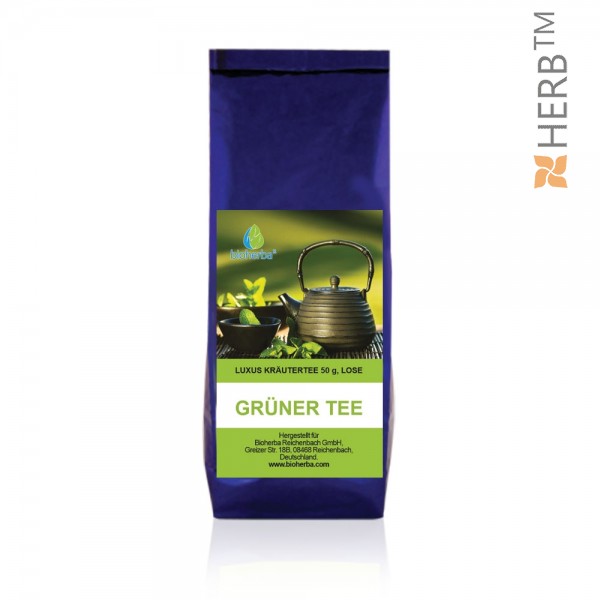 Bioherba Grüner Tee, Lux, 50g