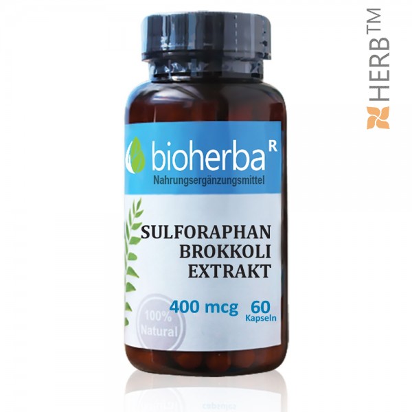 Bioherba, Sulforaphane, 400µg, 60 Kapseln