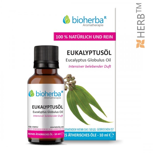 Bioherba Eukalyptusöl, Eucalyptus Oil, 10ml