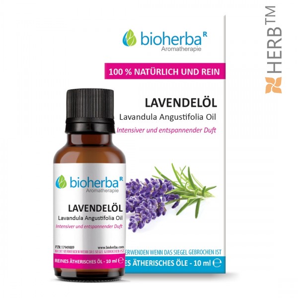 Bioherba Lavendelöl, Lavender Oil, Bioherba, 10ml