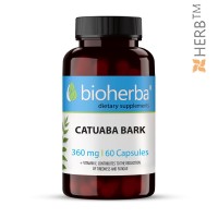 Bioherba, Catuaba-Rinde, 100 Kapseln, 450mg, Catuaba