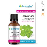 Bioherba Oreganoöl, Oregano Essential Oil, 10ml