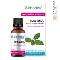 Bioherba Moorbaumöl, Lorbeerblatt, Laurus Nobilis Seed Oil, 10ml