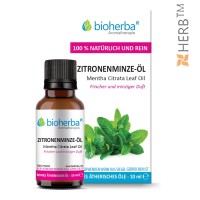 Bioherba Zitratminzöl, Mentha Citrata Leaf Oil, 10ml
