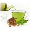 grüner Tee, grüner Tee mit, Kakaobohnen, Kakaobohnentee