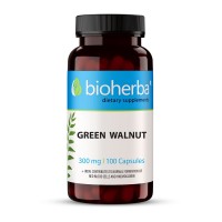 Grüne Walnuss, Bioherba, 100 Kapseln, 300 mg