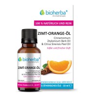Bioherba Zimt-Orangen-Öl, Cinnamon With Orange Essential Oil, 10ml