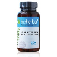 Bioherba 17 Kräuter Für Gewichtsverlust 100 Kapseln, 17 herbs pills