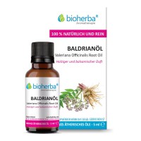 Bioherba Baldrianöl, Valerian Officinalis Root Oil, 5ml