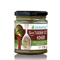 Bioherba Hanf-Tahini 100% Gemahlene Hanfsamen, 170g