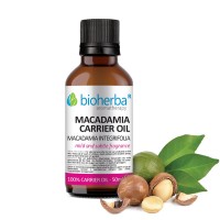 Масло макадамии, Macadamia Oil, Bioherba, 100мл