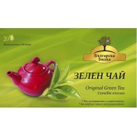 Оригинальный зеленый чай, столовый чай, 20 фильтра