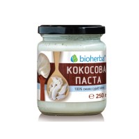 Кокосовая паста 100% молотый сырой кокос, 250г