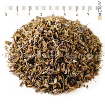 Lavender dry color, Lavandula angustifolia Mill, palpitations, irritability, flu