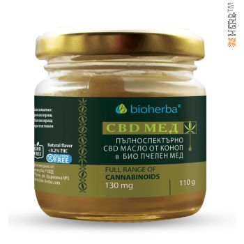 cbd, масло от коноп, конопено масло, конопено масло в мед, био пчелен мед, биохерба, bioherba, hemp honey, цена