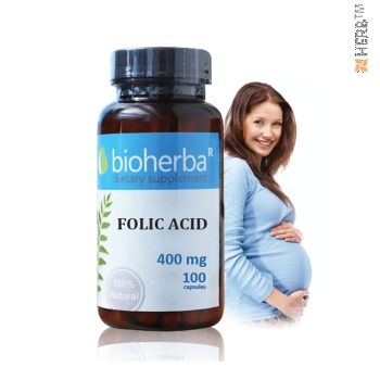 folic acid, pregnant waman, 100 capsules