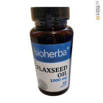 ленено масло, капсули, flaxseed oil, bioherba, биохерба 