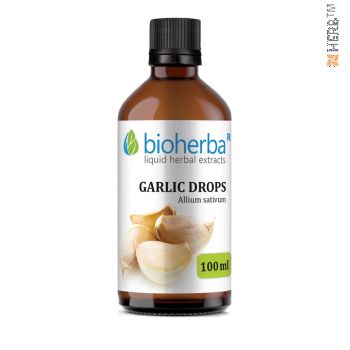 garlic drops, garlic, tincture, drops of garlic