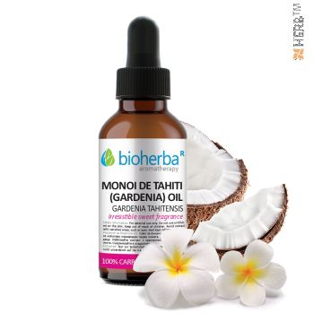 масло от гардения, моной де таити, гардения, gardenia tahitensisflower