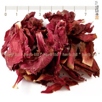 red peony herb, treatment with peony, flower petal, Paeonia peregrina Miller, red peony application, red peony tea, red peony price