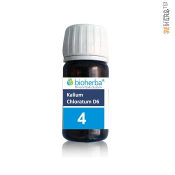 минерал сол, сол 4, kalium chloratum d6, калиум хлоратум, No4, mineral salt