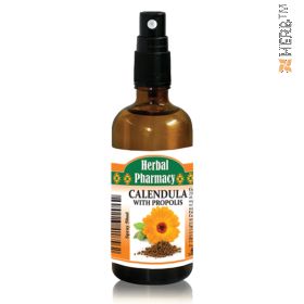 propolis spray, calendula, throat spray, propolis, antiseptic, antibacterial, oral cavity, calendula spray, throat, trachea, inflammatory diseases, bioherba