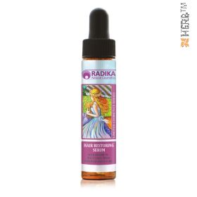 Hair Restoring Serum with Organic Argan Oil, Macadamia, Cedar, Rosemary and Tea Tree, RADIKA, 20ml