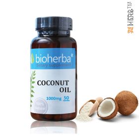 coconut oil, coconut oil, softgel capsules